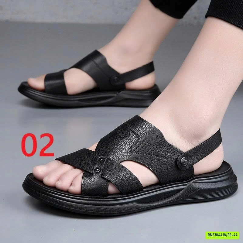 SANDAL DA BÒ CAO CẤP NAM