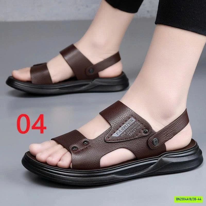 SANDAL DA BÒ CAO CẤP NAM