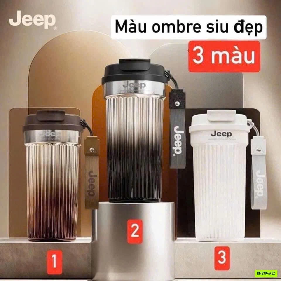 BÌNH NƯỚC GIỮ NHIỆT JEEP