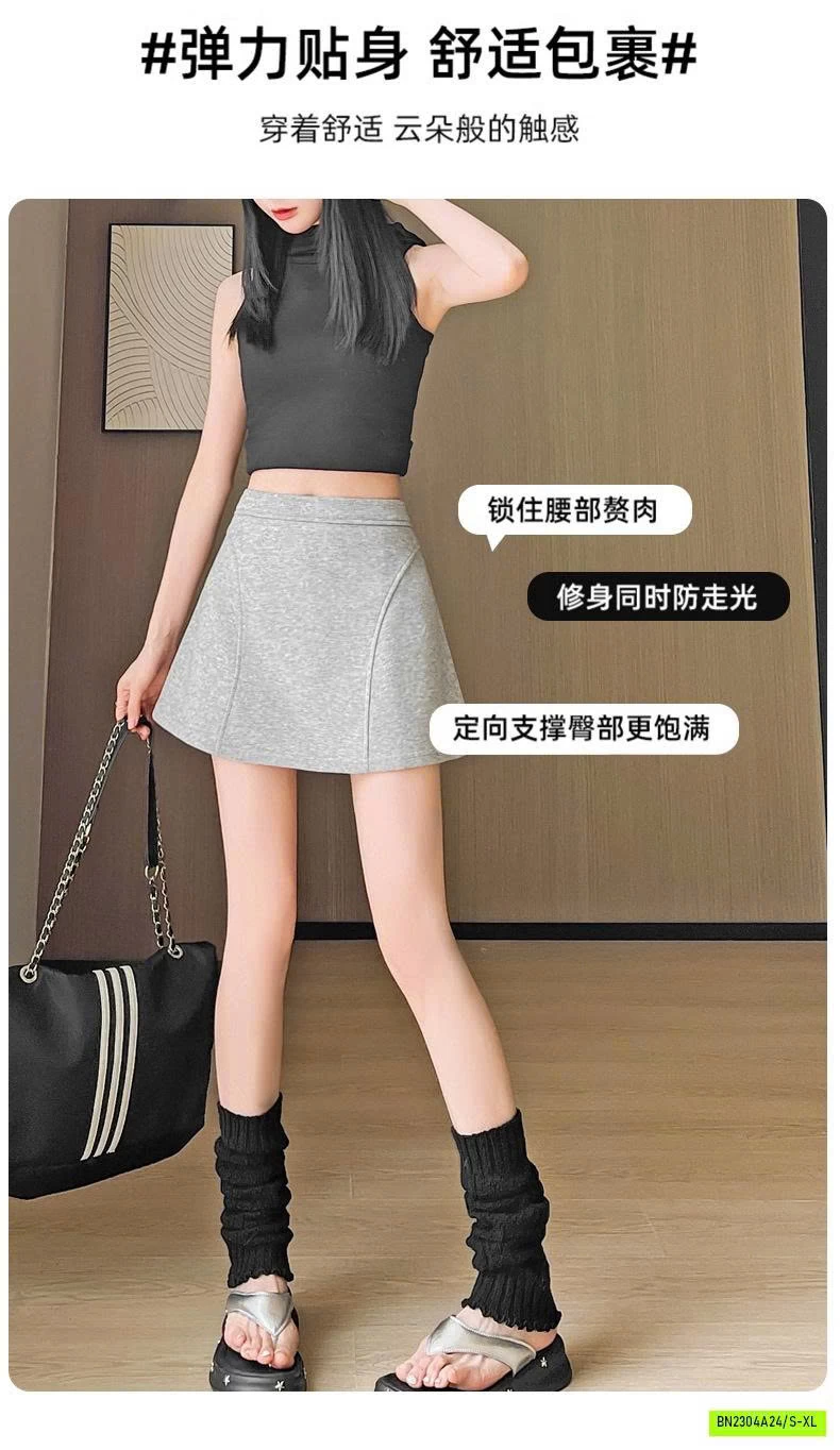 CHÂN VÁY COTTON CHỮ A