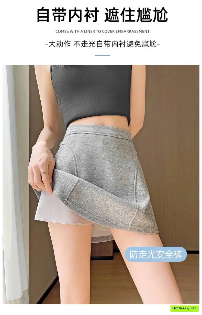 CHÂN VÁY COTTON CHỮ A