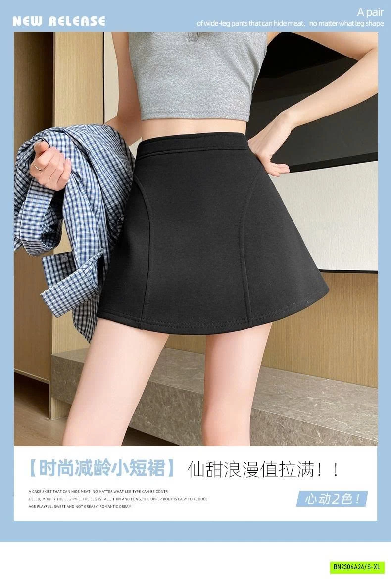 CHÂN VÁY COTTON CHỮ A