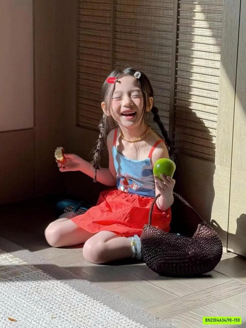 ÁO 2 DÂY GÀ CON MIX CV GIÓ