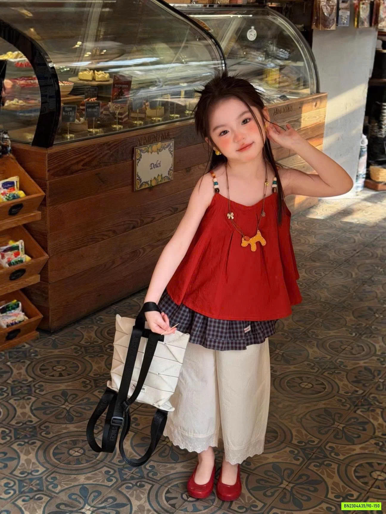 ÁO 2 DÂY MIX QUẦN SUÔNG BABYDOLL