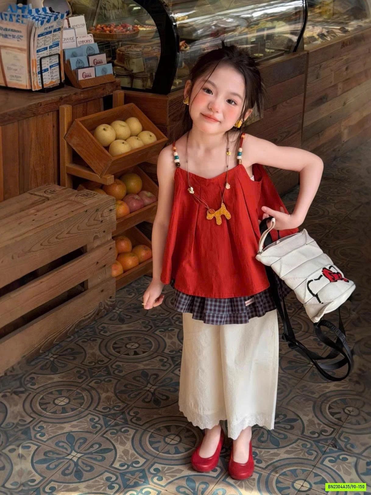 ÁO 2 DÂY MIX QUẦN SUÔNG BABYDOLL