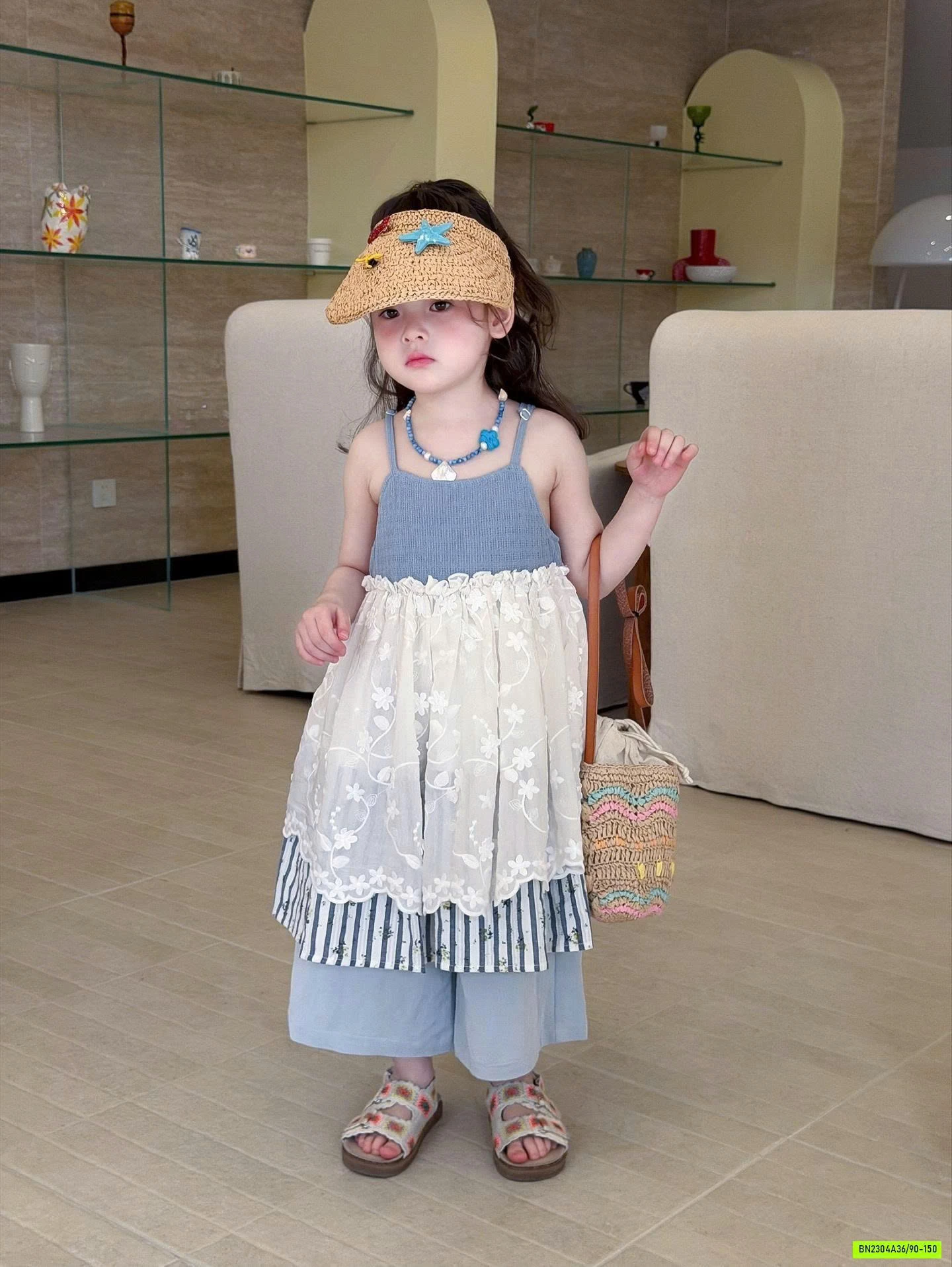 ĐẦM 2 DÂY PHỐI REN