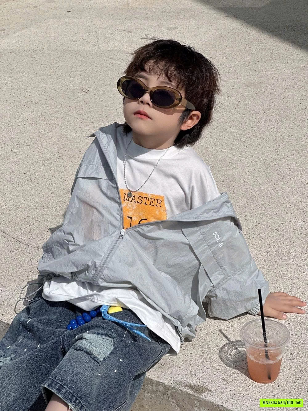 KHOÁC GIÓ MỎNG CHỐNG NẮNG IN CHỮ AFTE