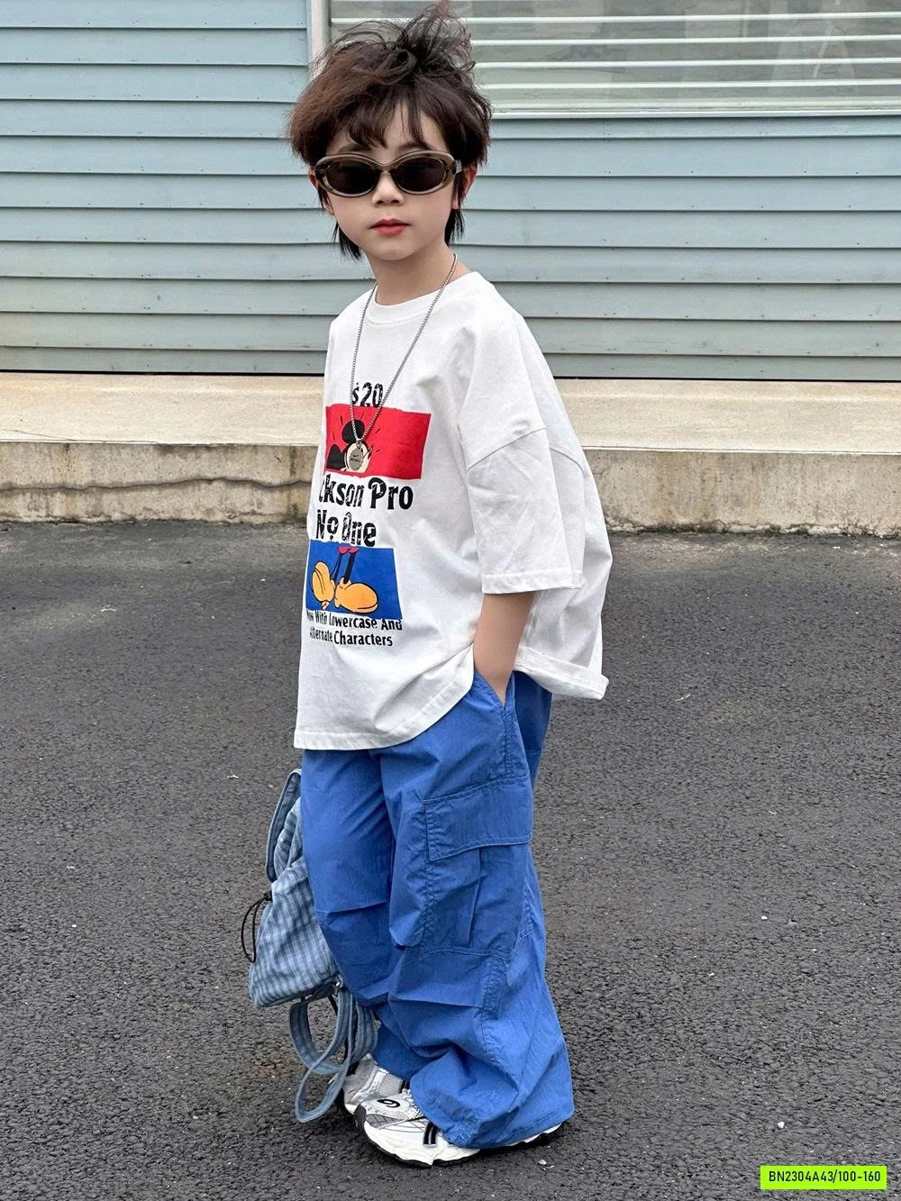 SÉT ÁO MICKEY MIX QUẦN GIÓ COBAN AFTE