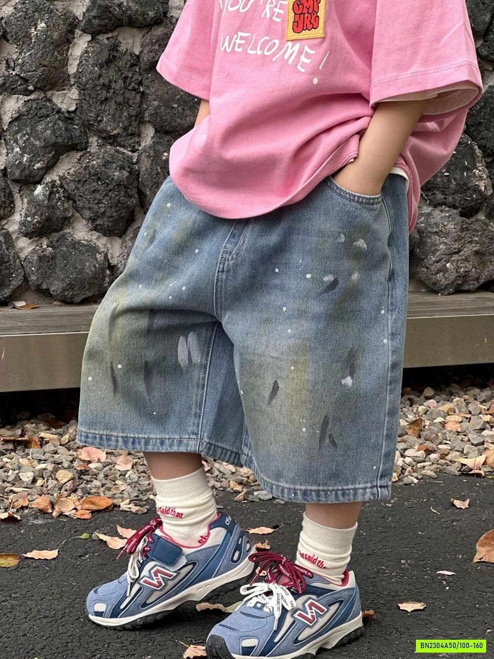 ÁO THUN IN HÌNH MIX SHORT VẢY SƠN AFTE