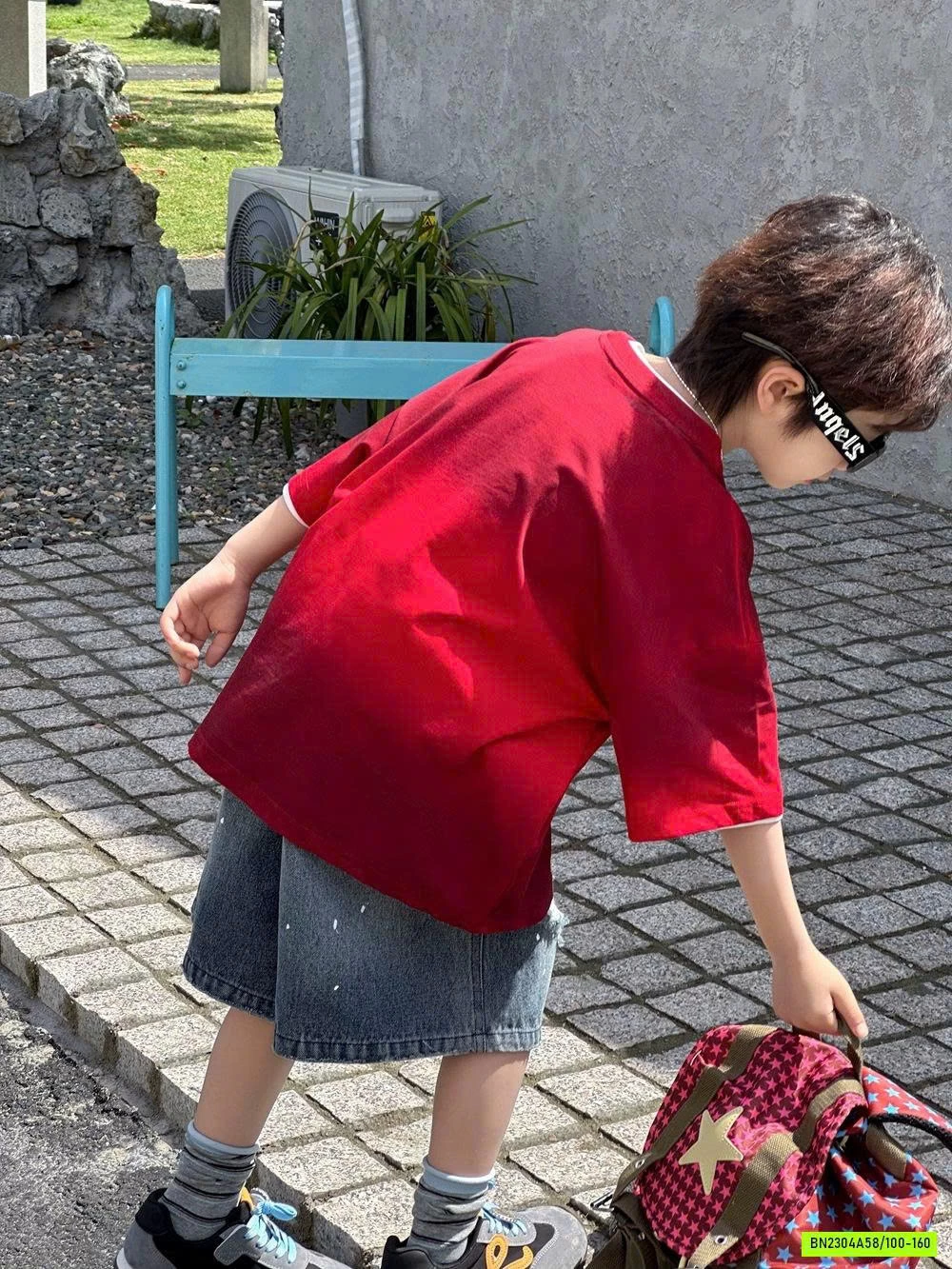 ÁO THUN ĐỎ LOANG SỐ 09 AFTE