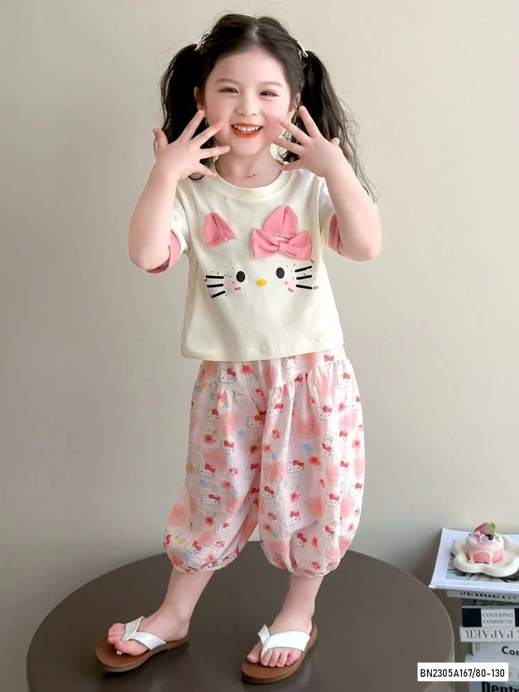 SÉT KITTY QUẦN BOOM DỄ THƯƠNG