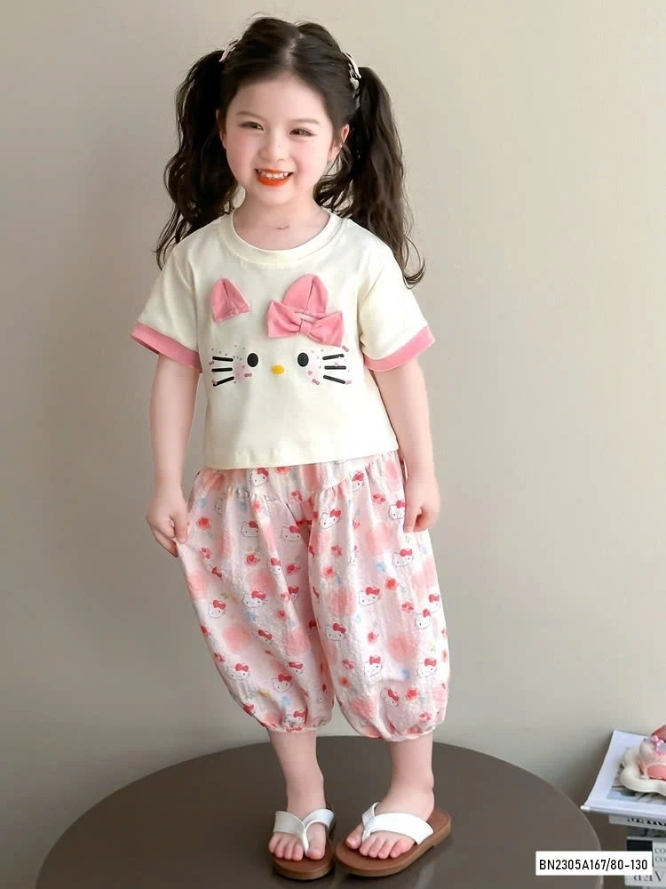 SÉT KITTY QUẦN BOOM DỄ THƯƠNG