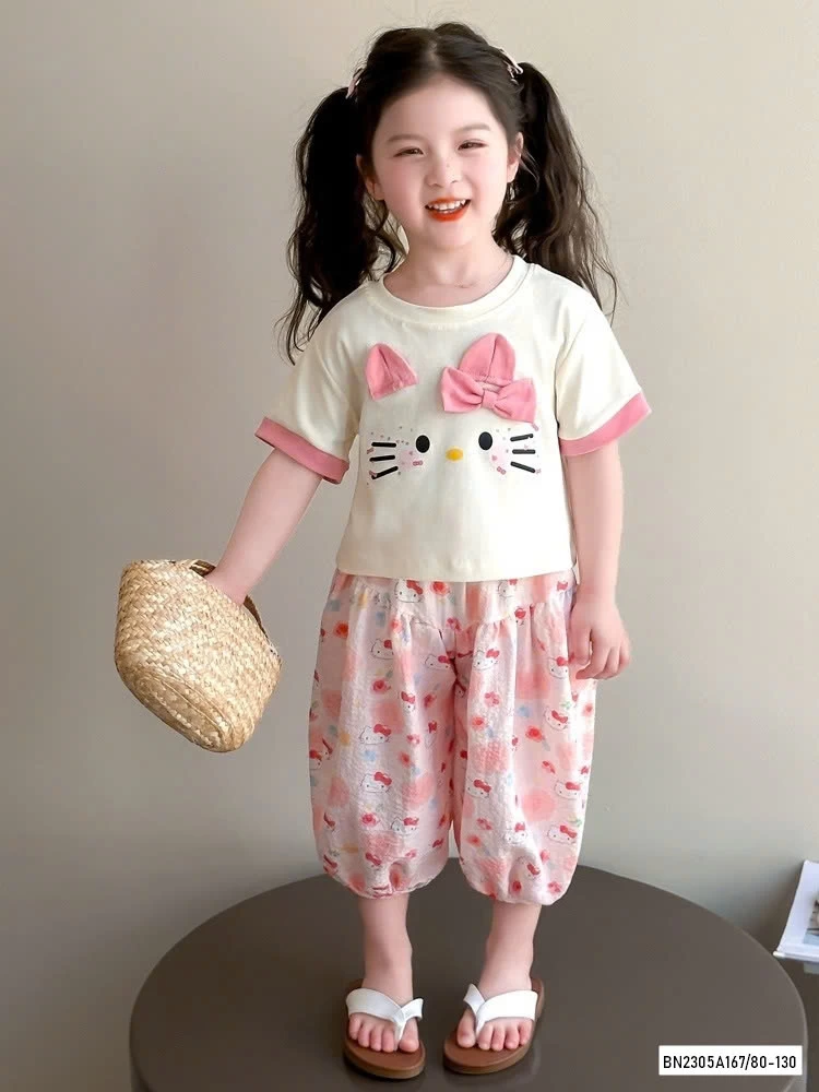 SÉT KITTY QUẦN BOOM DỄ THƯƠNG