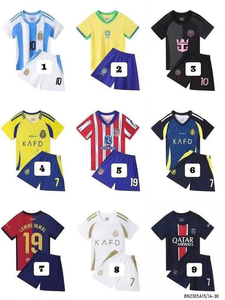 BST BỘ THỂ THAO BÓNG ĐÁ