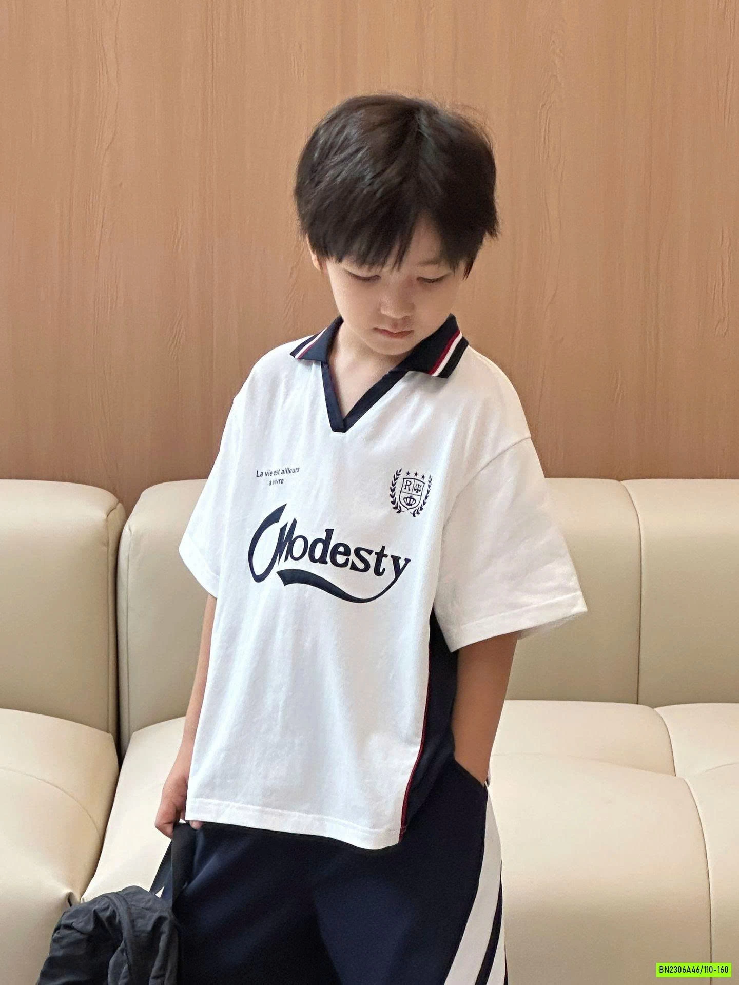 SÉT THỂ THAO CỔ V BT