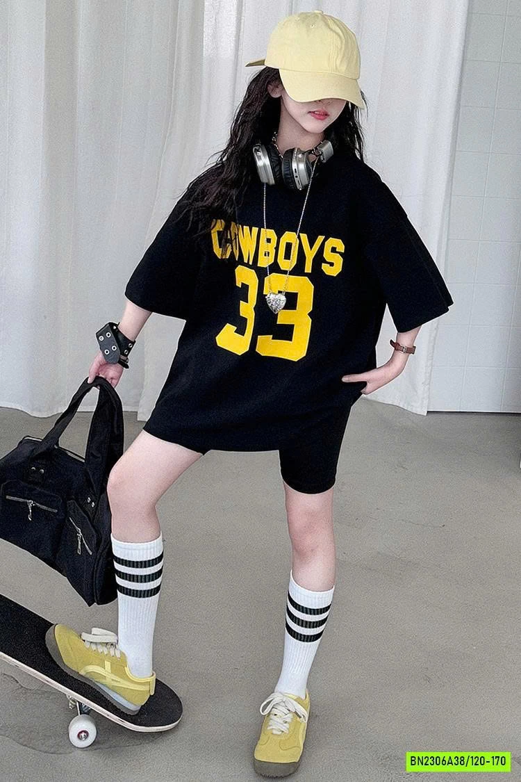 SÉT ÁO THUN OVERSIZE MIX LEGGING