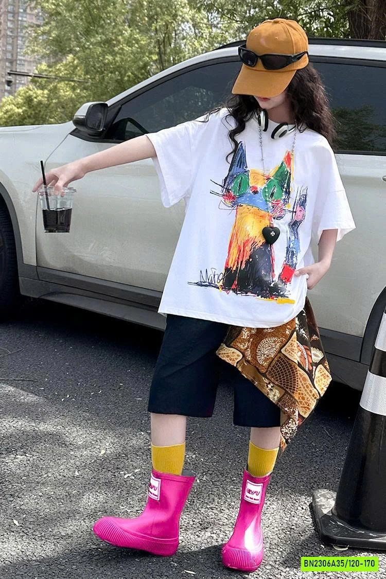 ÁO THUN TRANH MÈO SZ ĐẠI