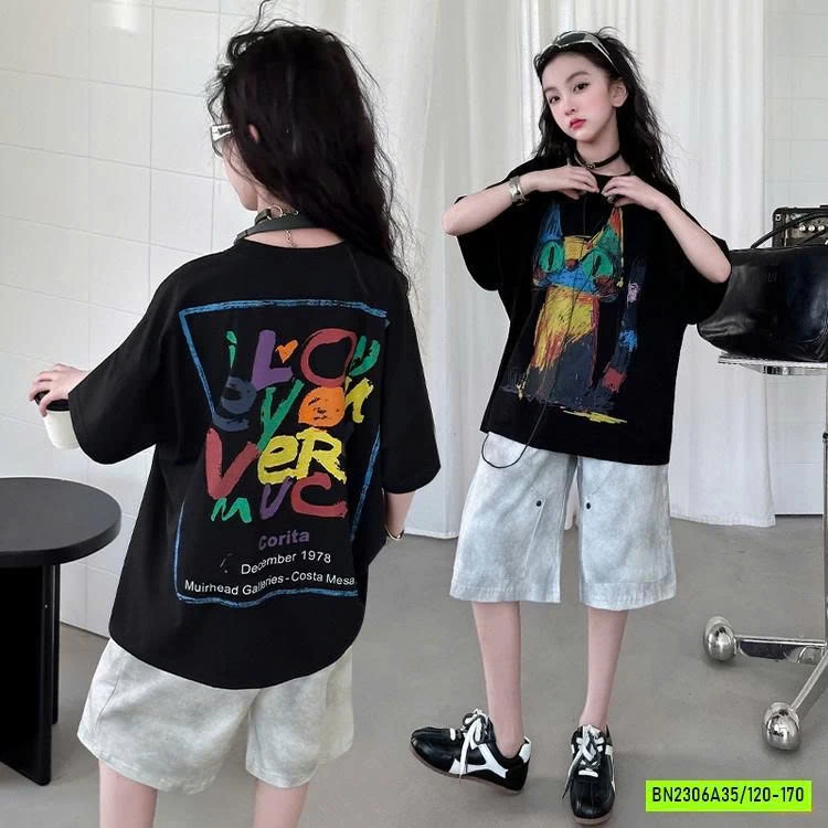 ÁO THUN TRANH MÈO SZ ĐẠI