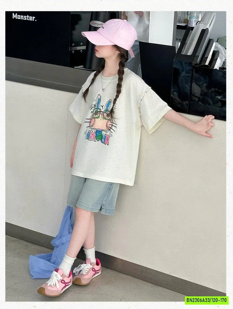 SÉT ÁO THỎ MIX JEANS LỬNG