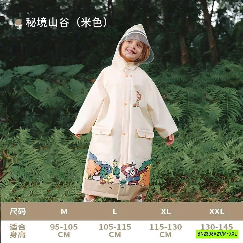 ÁO MƯA TRÙM BALO ĐI HỌC CHO BÉ