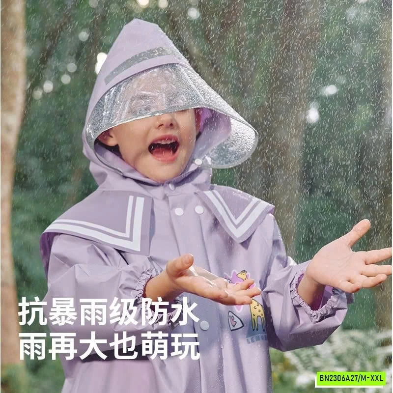 ÁO MƯA TRÙM BALO ĐI HỌC CHO BÉ