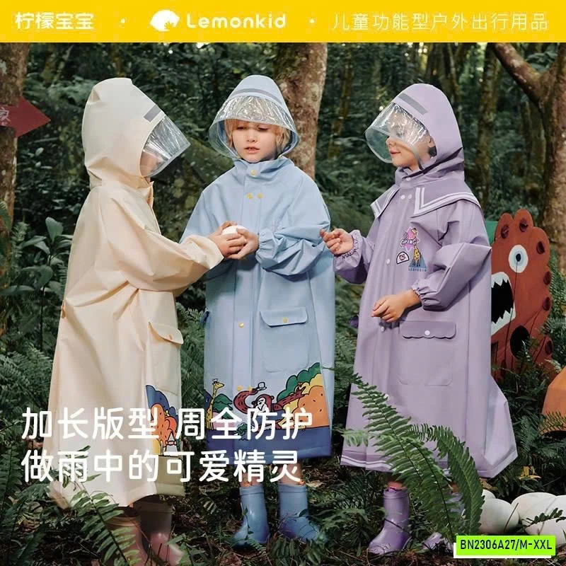 ÁO MƯA TRÙM BALO ĐI HỌC CHO BÉ