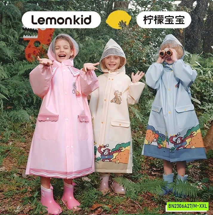 ÁO MƯA TRÙM BALO ĐI HỌC CHO BÉ