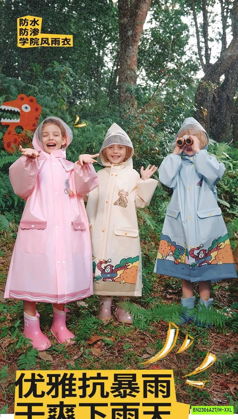 ÁO MƯA TRÙM BALO ĐI HỌC CHO BÉ