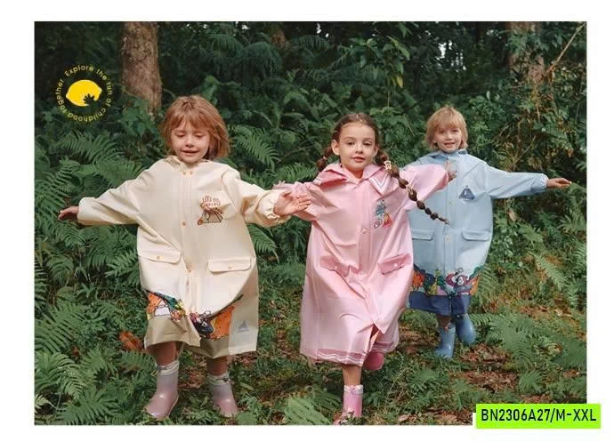 ÁO MƯA TRÙM BALO ĐI HỌC CHO BÉ