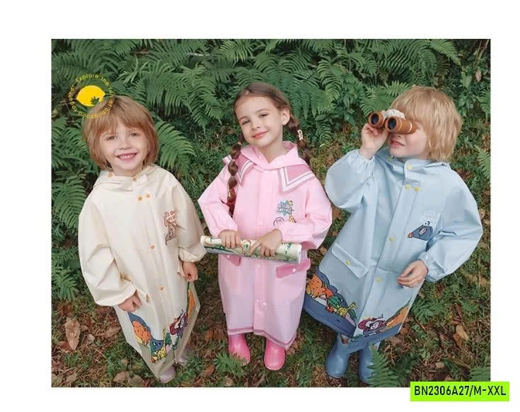 ÁO MƯA TRÙM BALO ĐI HỌC CHO BÉ