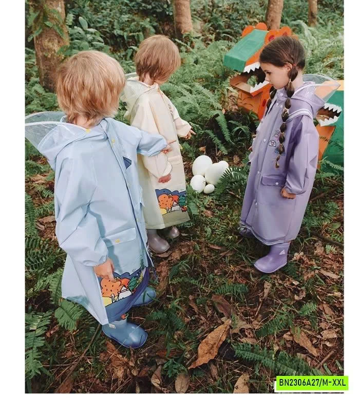 ÁO MƯA TRÙM BALO ĐI HỌC CHO BÉ