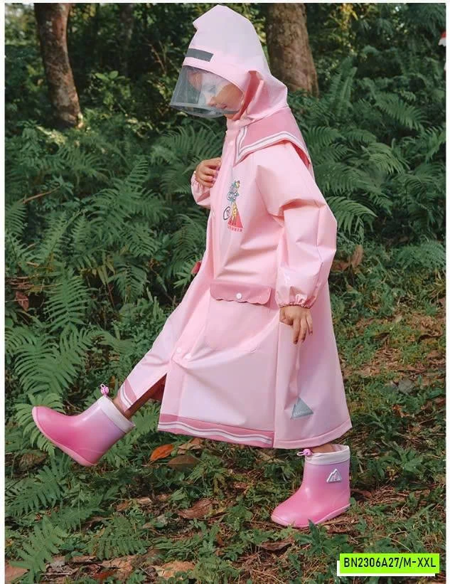 ÁO MƯA TRÙM BALO ĐI HỌC CHO BÉ