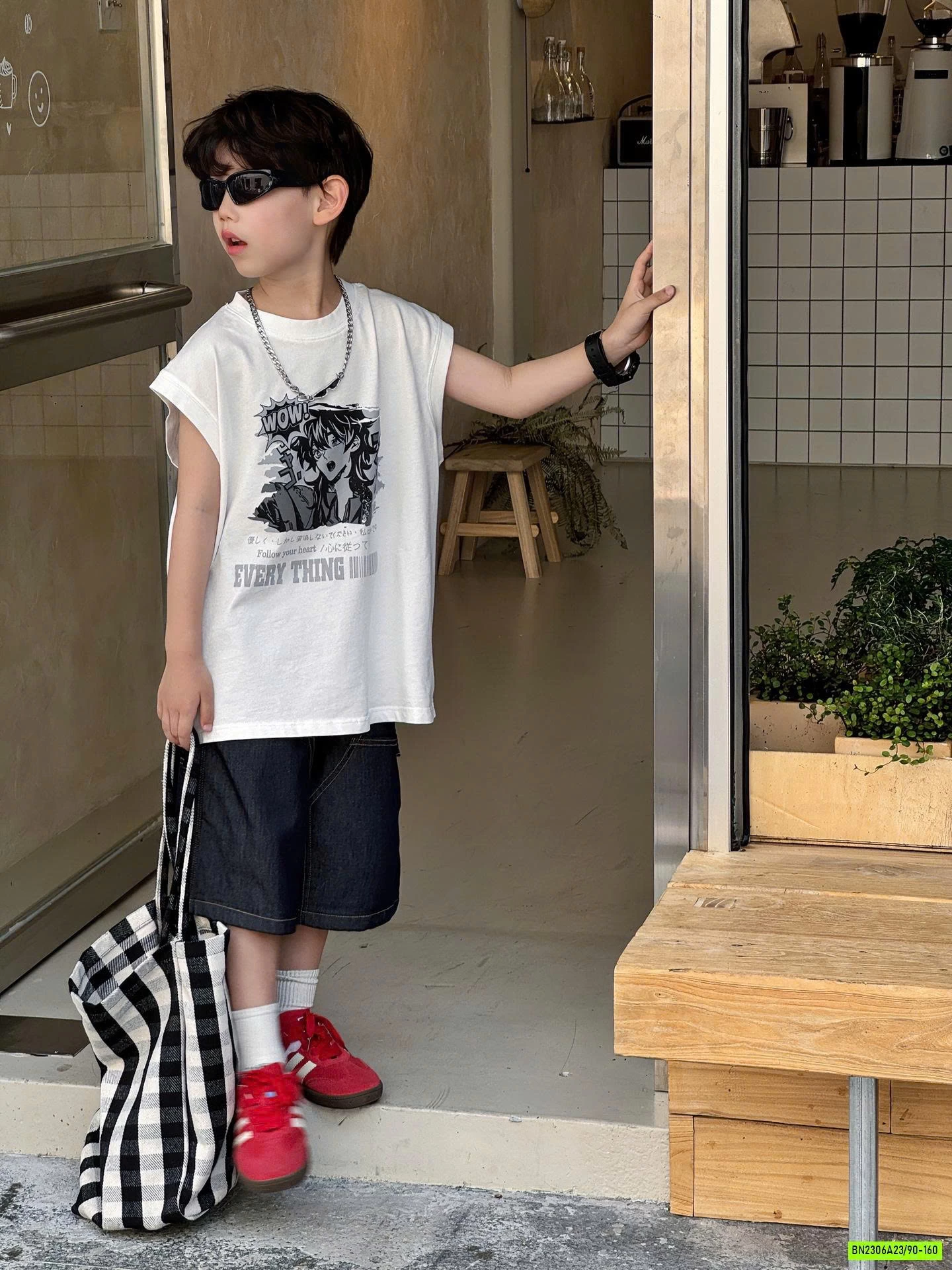 TANKTOP TRẮNG MIX JEANS LỬNG