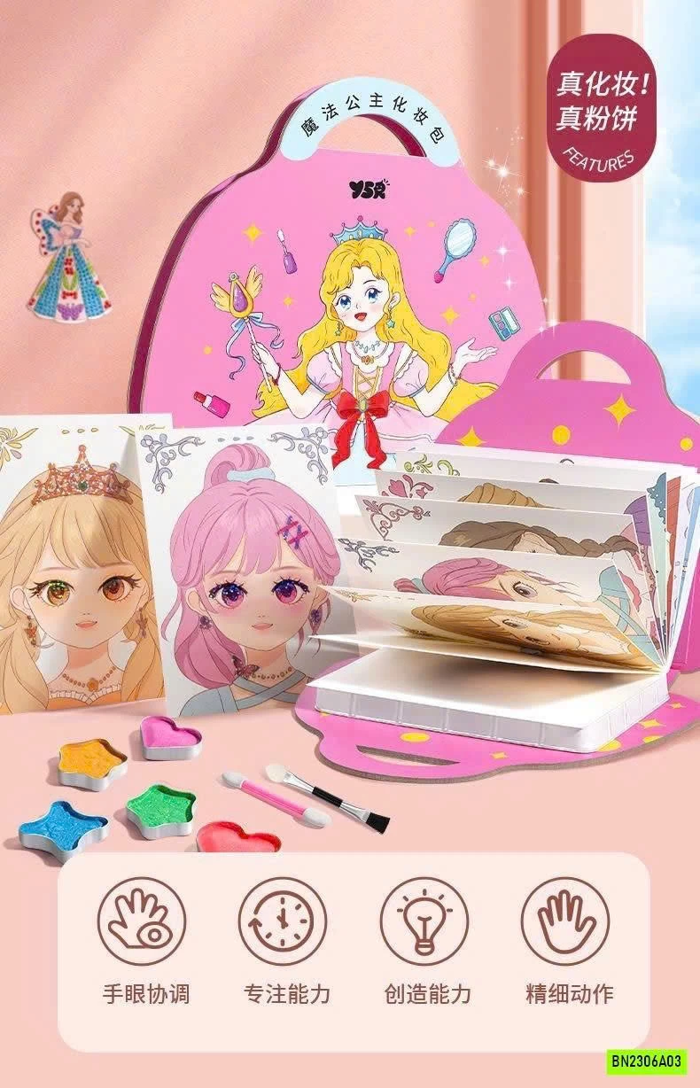 VALI TRANG ĐIỂM CÔNG CHÚA CHO BÉ