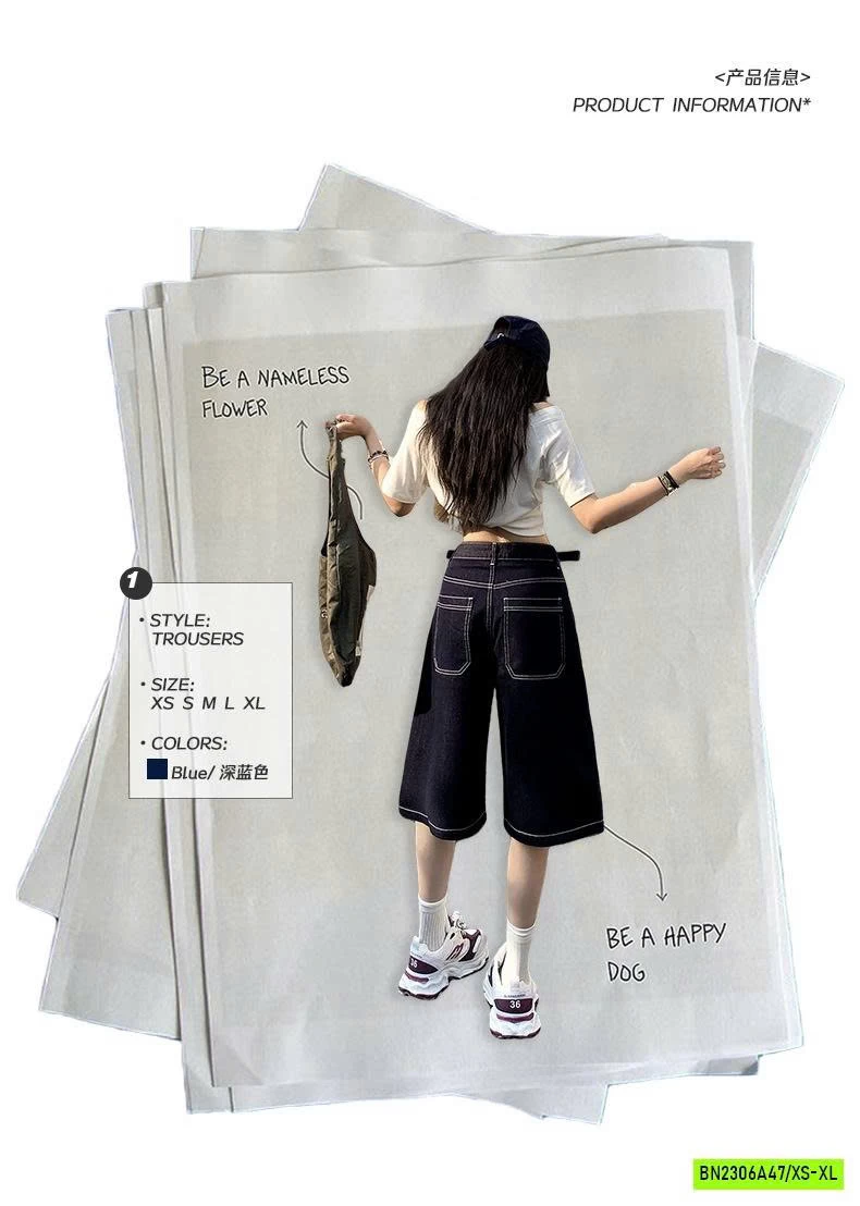 JEANS LỠ CẠP CAO CAO CẤP