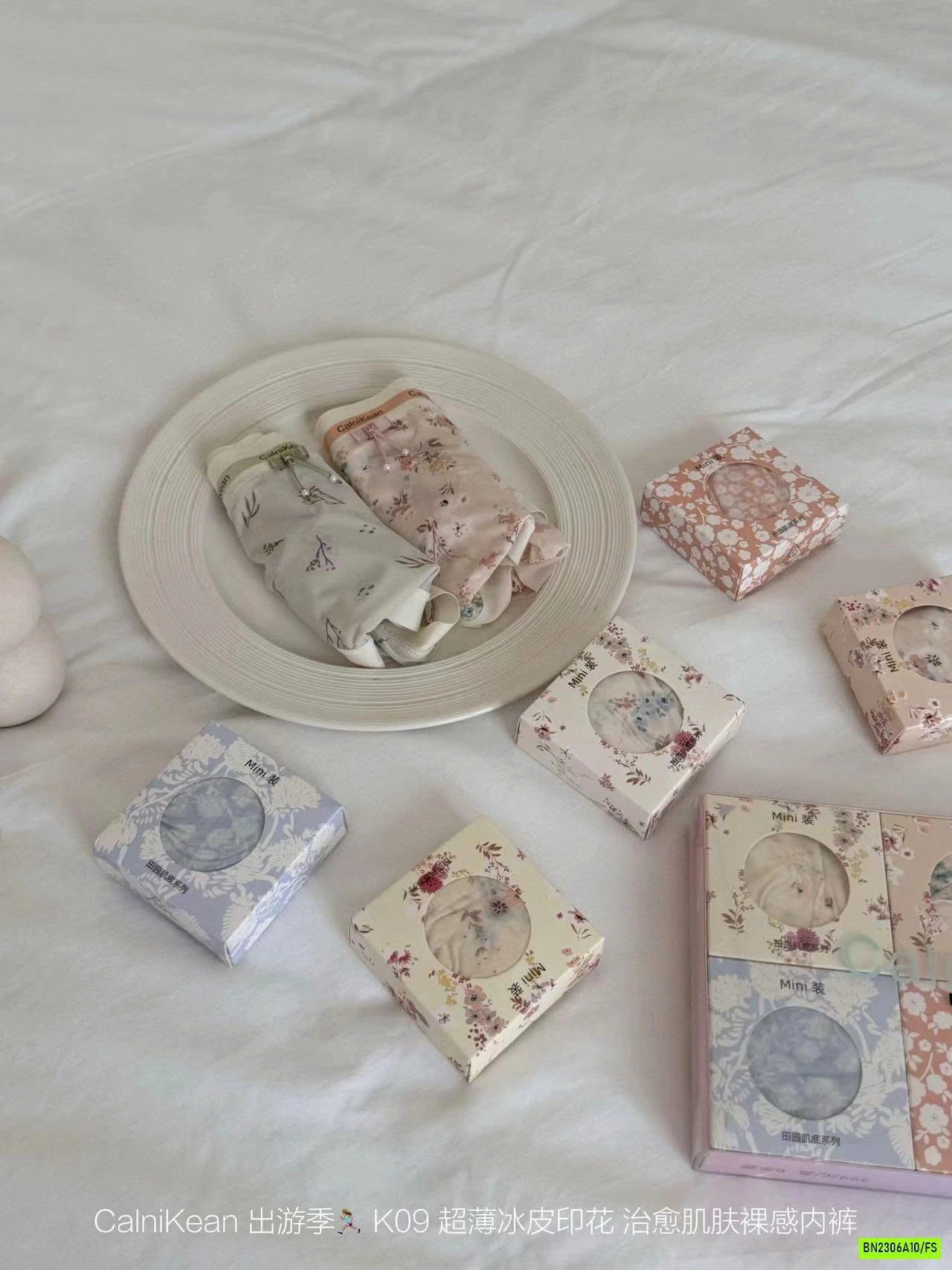 SÉT 6 CHIP BĂNG LỤA HOA