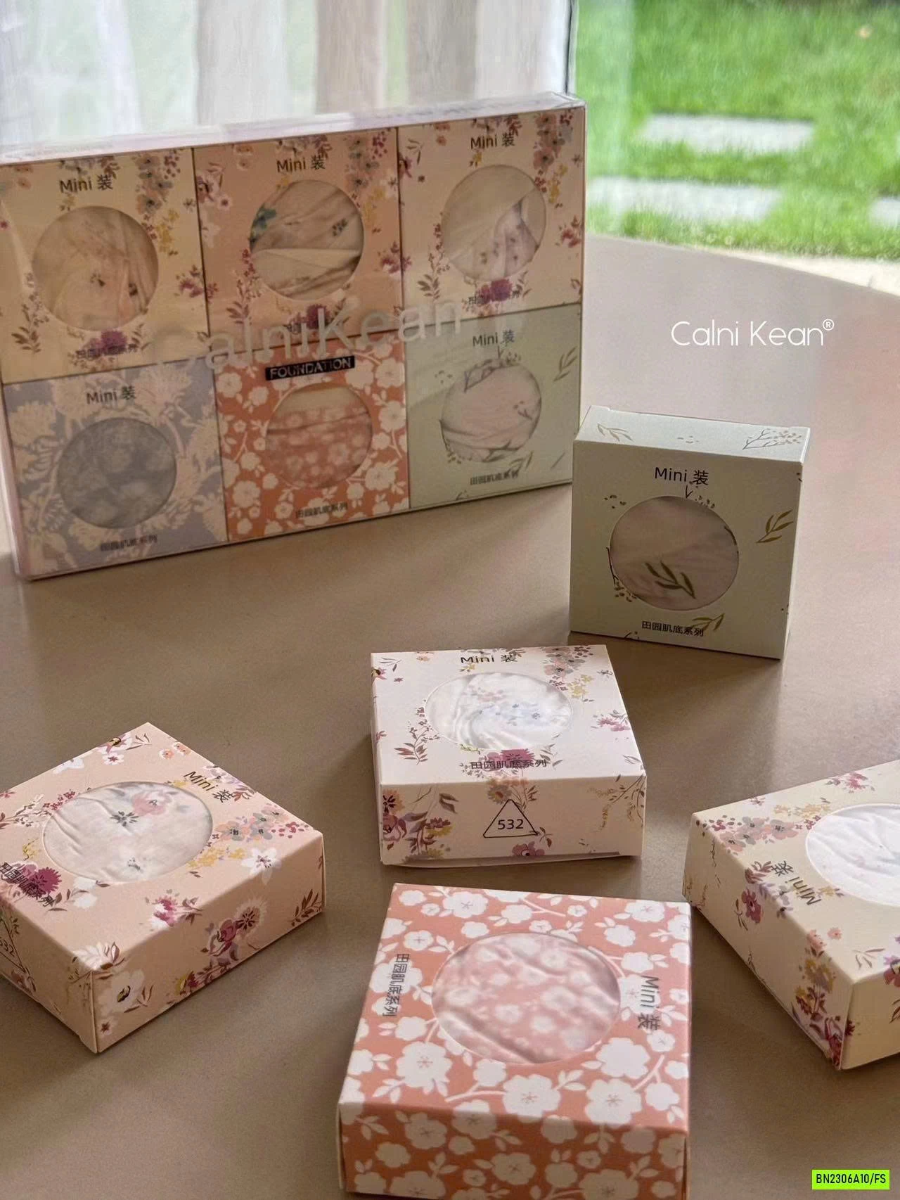 SÉT 6 CHIP BĂNG LỤA HOA