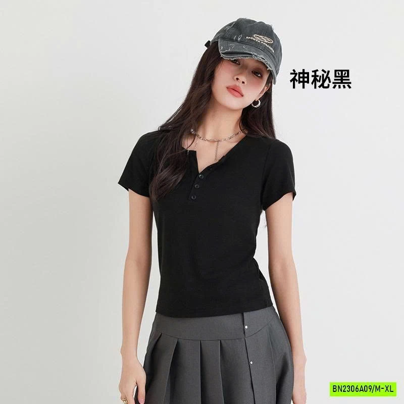 THUN CỔ TRÒN CÚC NGỰC