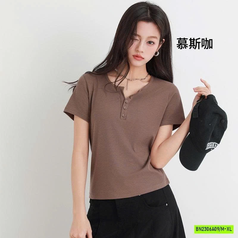 THUN CỔ TRÒN CÚC NGỰC