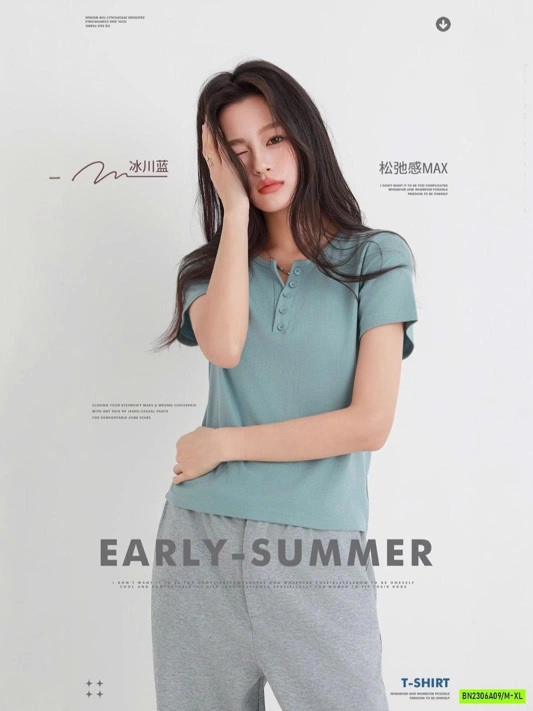 THUN CỔ TRÒN CÚC NGỰC