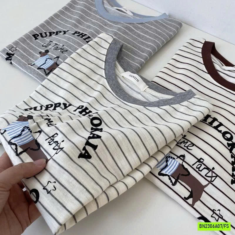 ÁO THUN KẺ CÚN CON