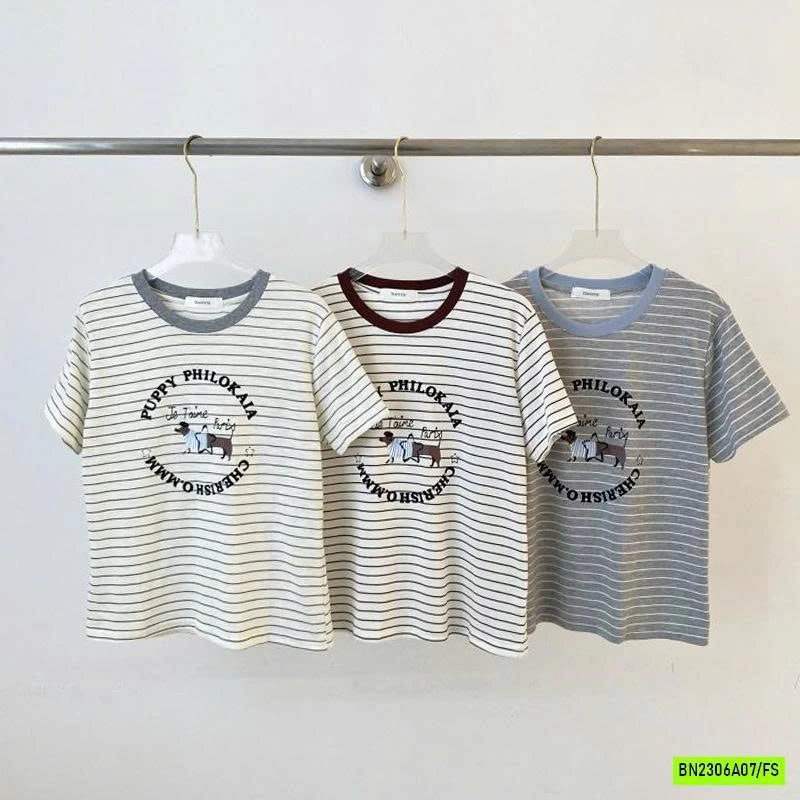 ÁO THUN KẺ CÚN CON