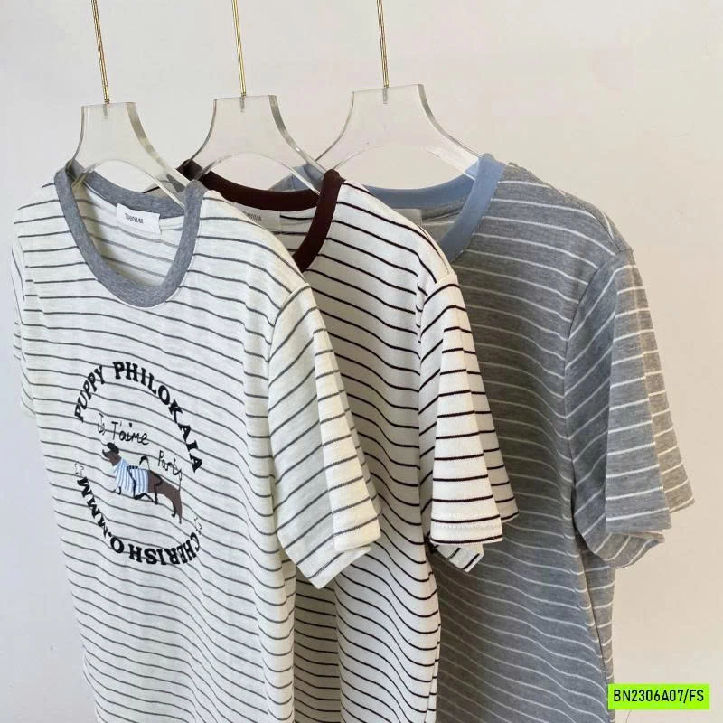 ÁO THUN KẺ CÚN CON