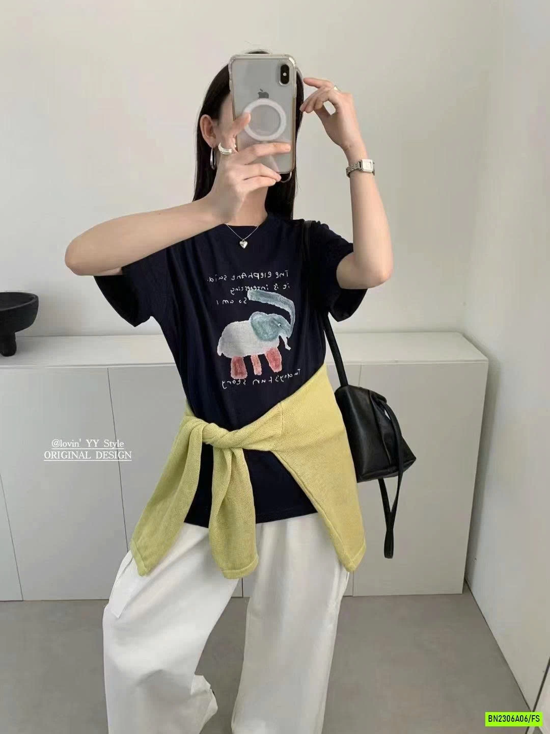 ÁO THUN GIẤY CON VOI