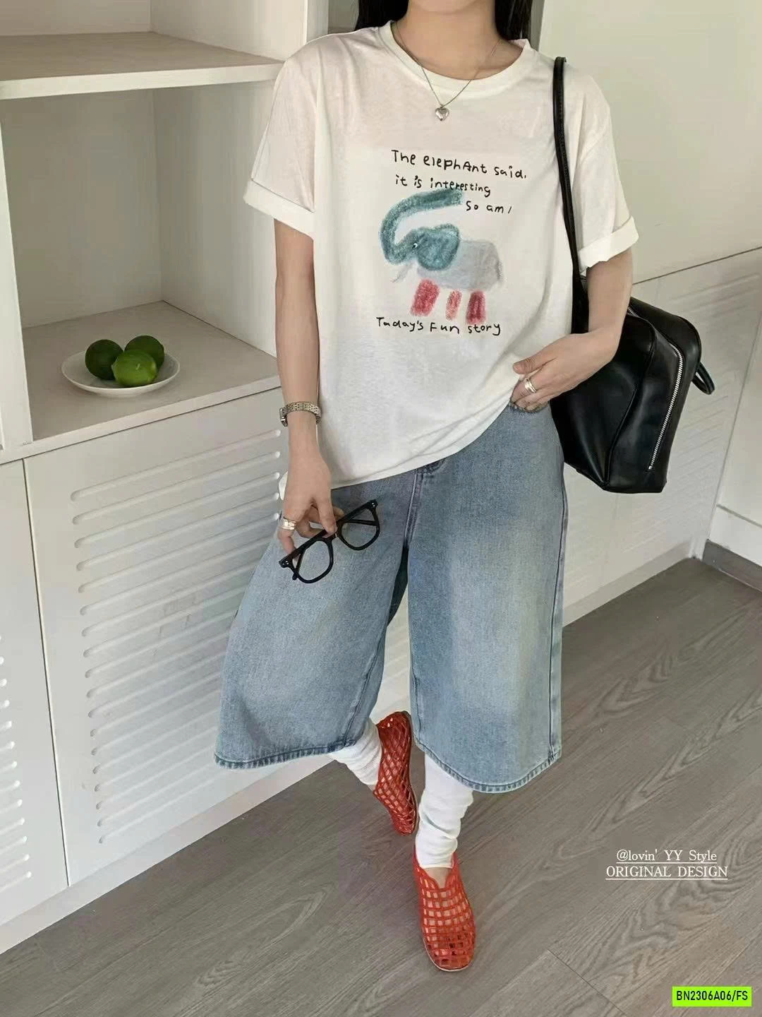 ÁO THUN GIẤY CON VOI