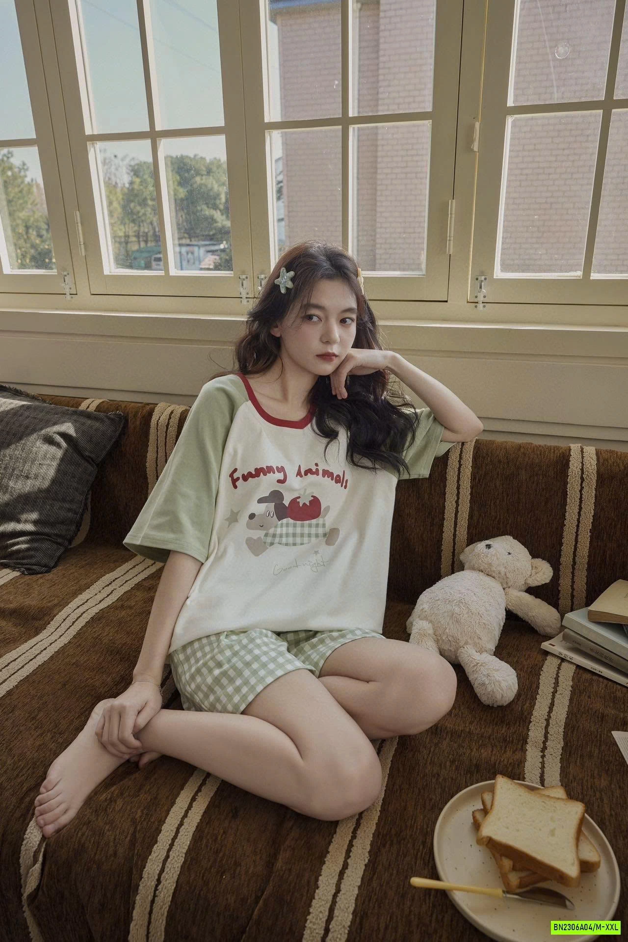 BỘ MẶC NHÀ KUTE KÈM BRA