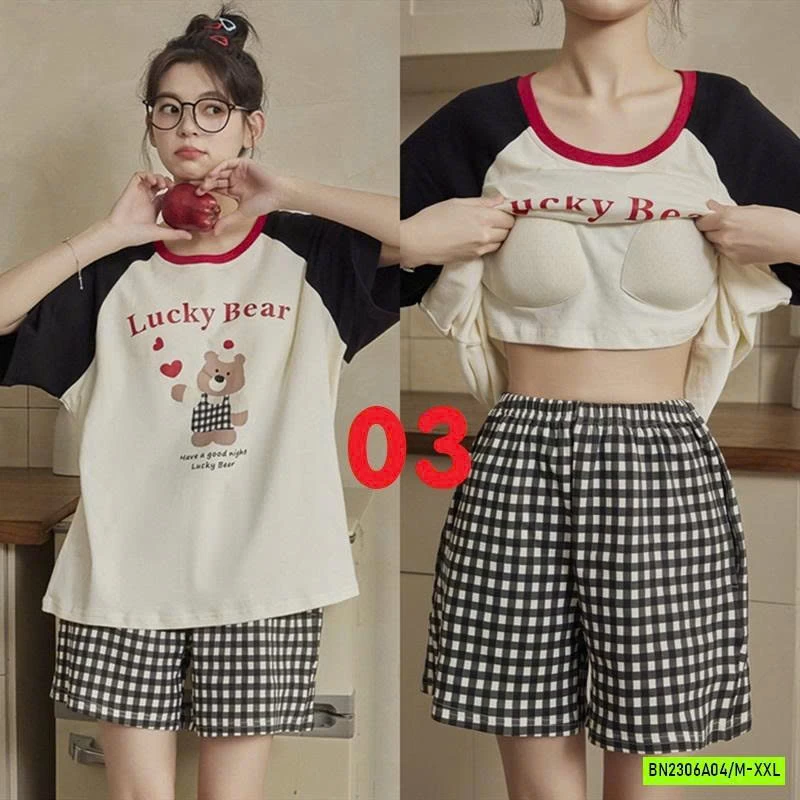 BỘ MẶC NHÀ KUTE KÈM BRA