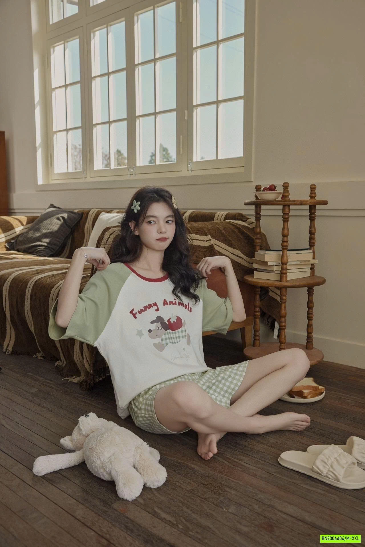 BỘ MẶC NHÀ KUTE KÈM BRA