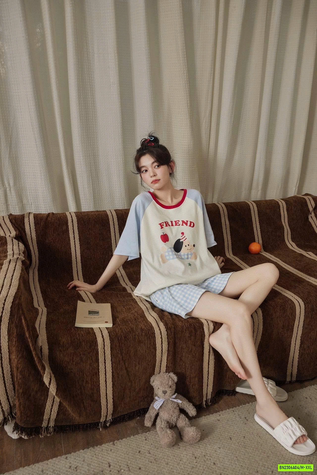 BỘ MẶC NHÀ KUTE KÈM BRA