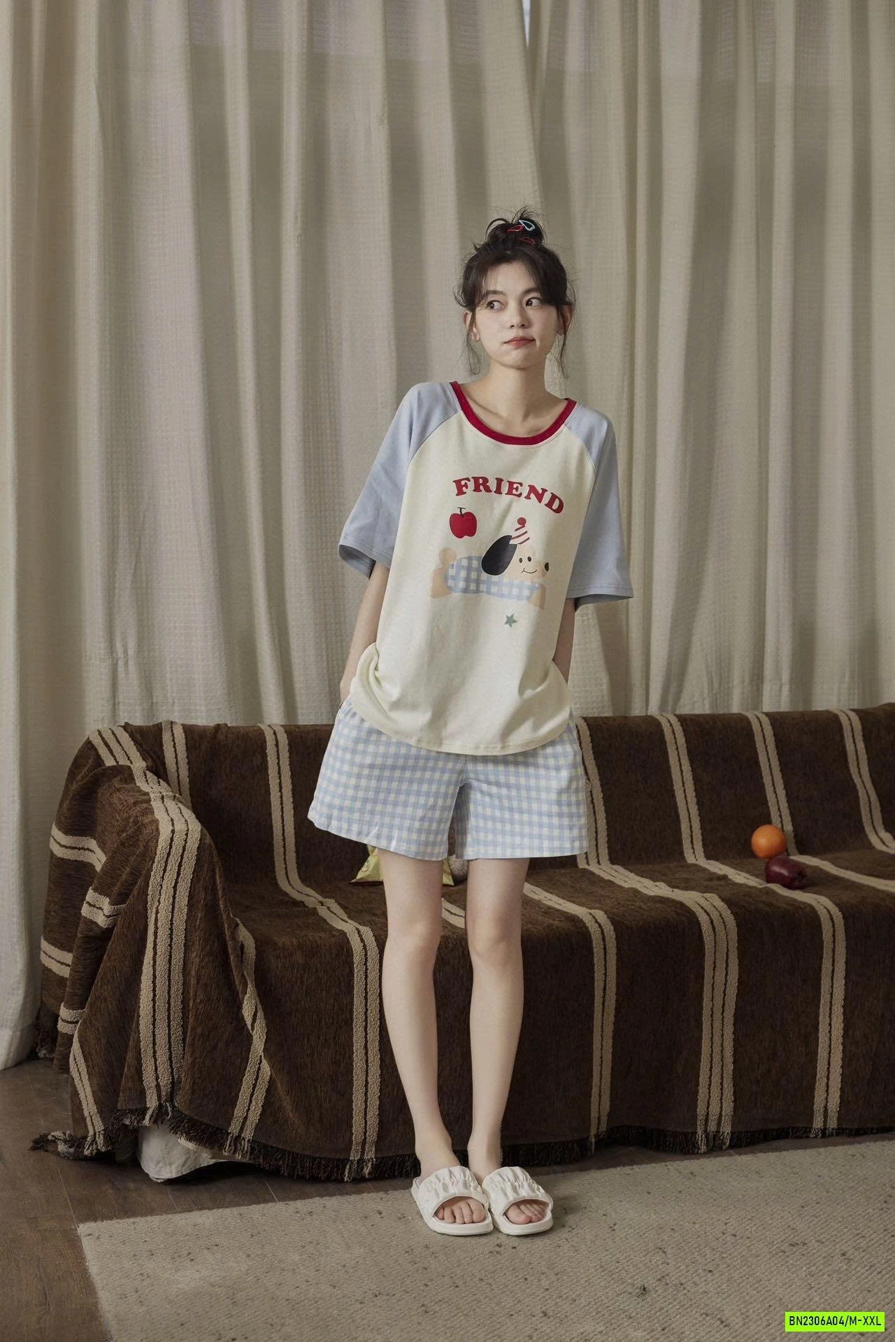 BỘ MẶC NHÀ KUTE KÈM BRA